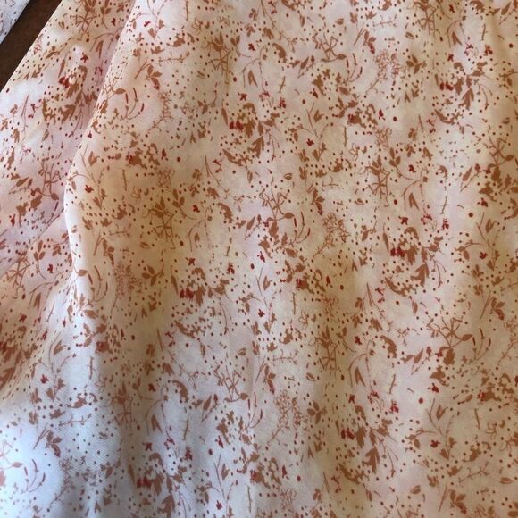 PARKER BLOUSE, white/pink SZ S - Picture 7 of 9